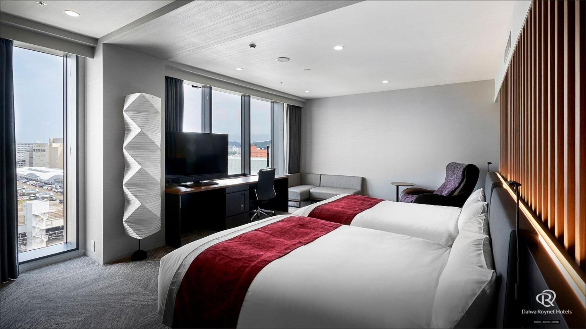 Daiwa Roynet Hotel Kanazawa Eki Nishiguchi Rum bild